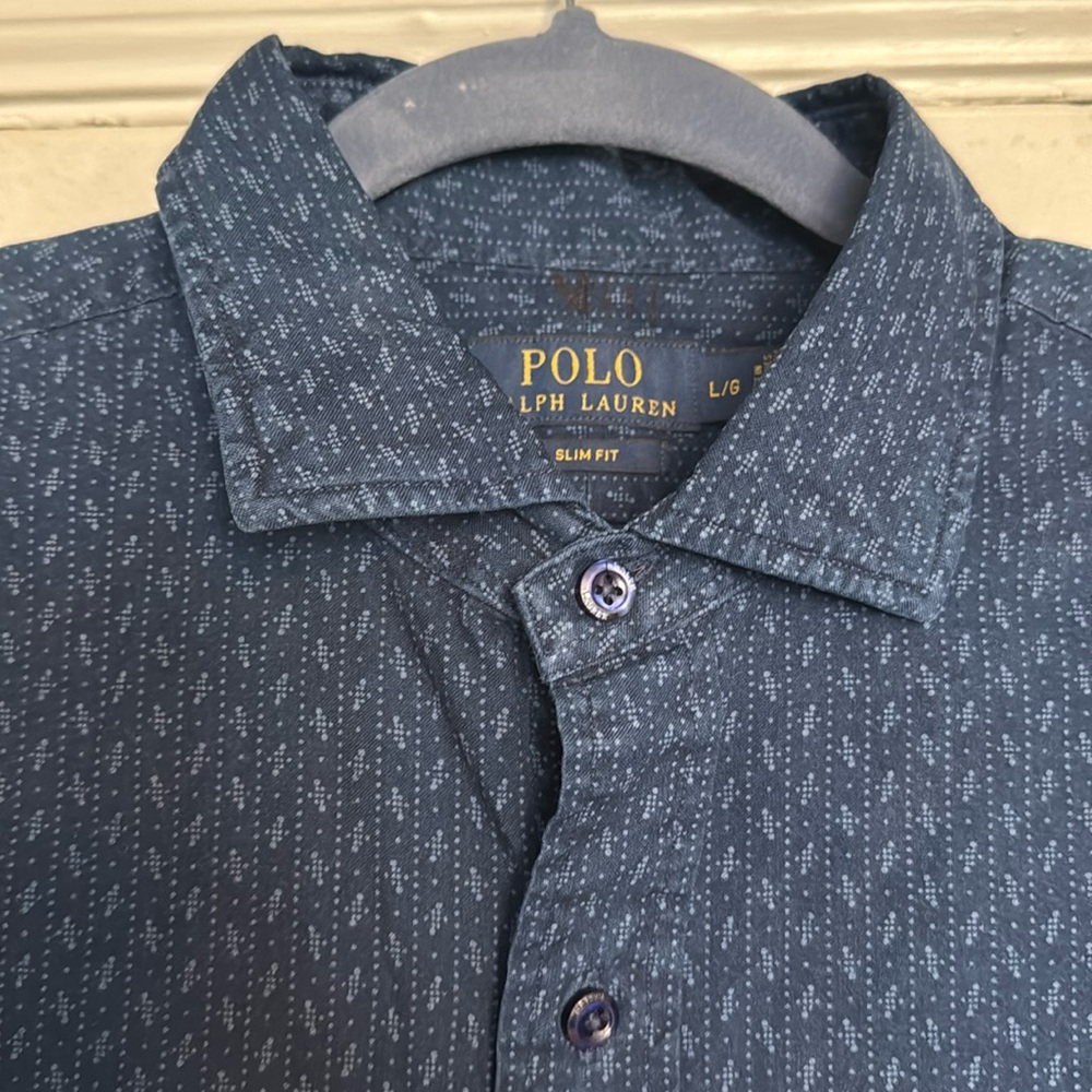 Patterned Polo Ralph Lauren Button Up